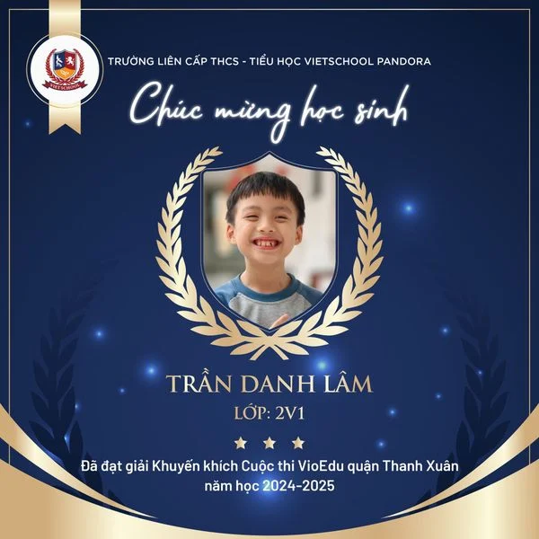 CHÚC MỪNG VIETSCHOOLERS TỎA SÁNG TẠI CUỘC THI VIOEDU QUẬN THANH XUÂN