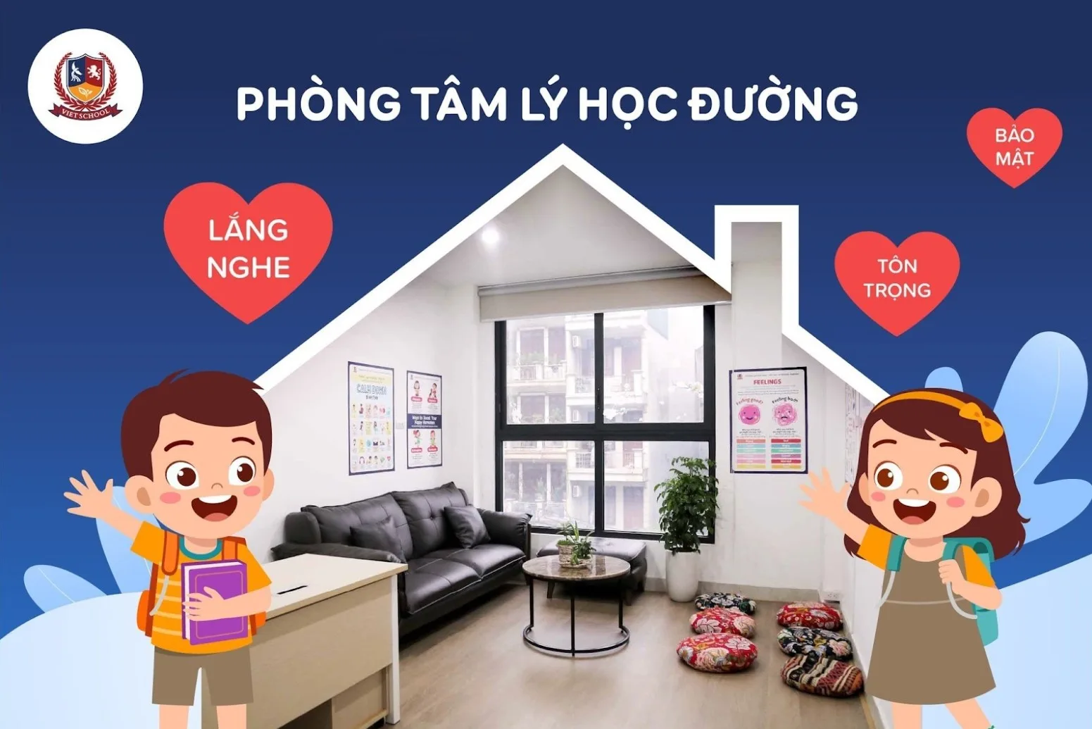 KHI CẦN GIÚP ĐỠ, CON CÓ THỂ TÌM ĐẾN NHỮNG AI Ở TRƯỜNG?