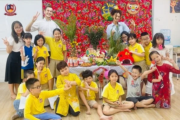 VUI HỘI TRĂNG RẰM ĐẬM ĐÀ BẢN SẮC VĂN HOÁ DÂN TỘC CÙNG HỌC SINH VIETSCHOOL