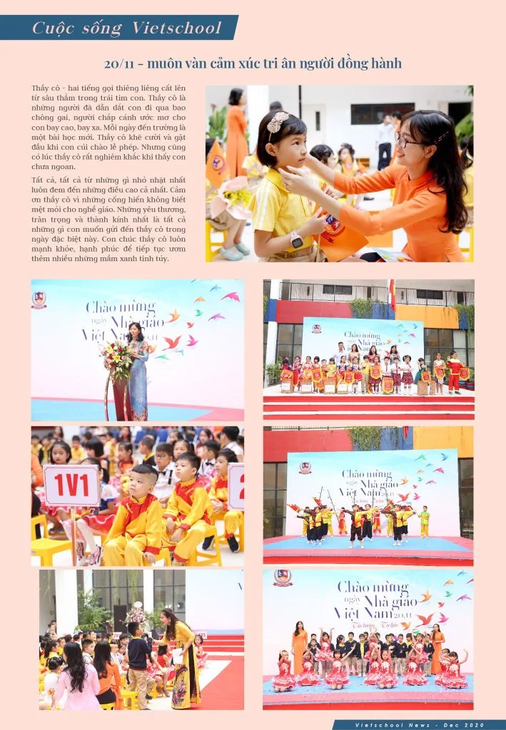 Bản tin Vietschool News số 03 - năm học 2020-2021