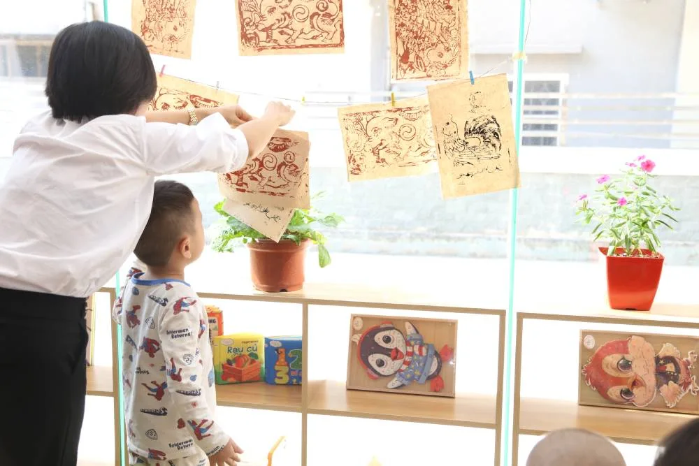 RỘN RÀNG KHAI TRƯƠNG MẦM NON VIETSCHOOL THANH BÌNH