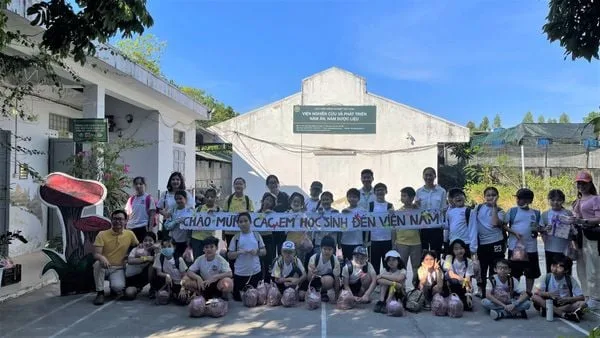 HỌC SINH KHỐI 5 - 1 NGÀY LÀM SINH VIÊN HỌC VIỆN NÔNG NGHIỆP VIỆT NAM: HỌC VUI – TRẢI NGHIỆM CHẤT