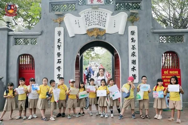 HỌC SINH KHỐI 2 HOẠT ĐỘNG HỌC TẬP TRẢI NGHIỆM VĂN HÓA NGƯỜI TRÀNG AN