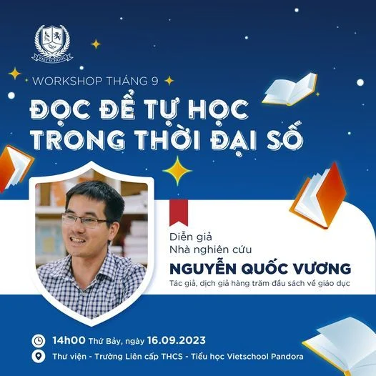 WORKSHOP THÁNG 9: ĐỌC ĐỂ TỰ HỌC TRONG THỜI ĐẠI SỐ