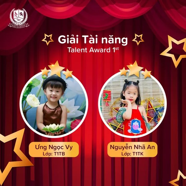 CÔNG BỐ KẾT QUẢ CUỘC THI VIETSCHOOL’S GOT TALENT