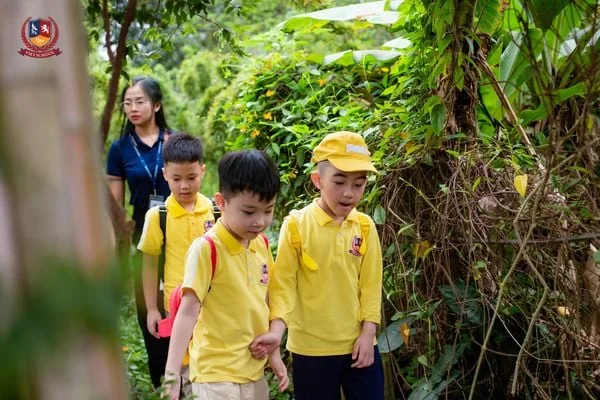 VIETSCHOOLER KHỐI 1 KHÁM PHÁ "ỐC ĐẢO XANH" GIỮA LÒNG HÀ NỘI