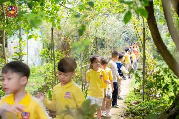 VIETSCHOOLER KHỐI 1 KHÁM PHÁ "ỐC ĐẢO XANH" GIỮA LÒNG HÀ NỘI