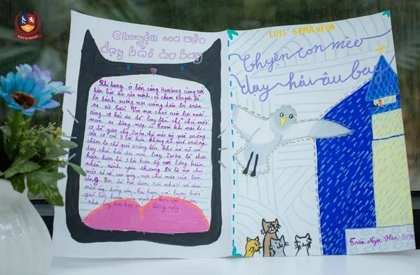 VIETSCHOOLERS “NÉN” CẢ CUỐN SÁCH VÀO NHỮNG TẤM POSTER SÁNG TẠO