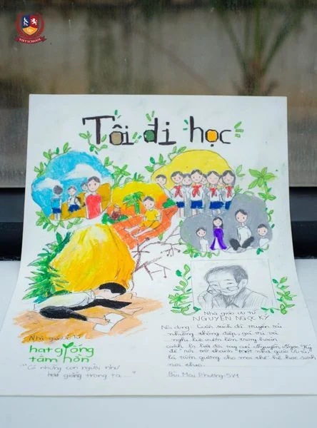 VIETSCHOOLERS “NÉN” CẢ CUỐN SÁCH VÀO NHỮNG TẤM POSTER SÁNG TẠO