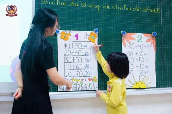 [CHUYỆN KỂ GIÁO VIÊN] HỌC TOÁN “DỄ NHƯ CHƠI” CÙNG HỌC SINH KHỐI 1