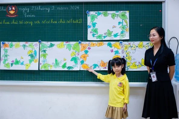 [CHUYỆN KỂ GIÁO VIÊN] HỌC TOÁN “DỄ NHƯ CHƠI” CÙNG HỌC SINH KHỐI 1
