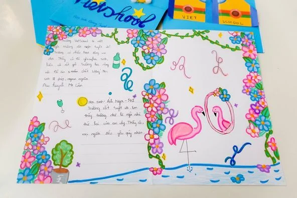 "THƯ TÌNH" GỬI VIETSCHOOL