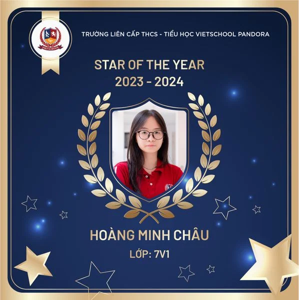 NHỮNG NGÔI SAO CỦA NĂM HỌC 2023-2024 TỎA SÁNG
