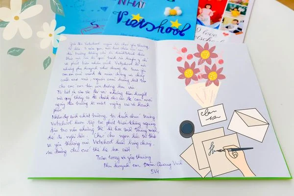 "THƯ TÌNH" GỬI VIETSCHOOL