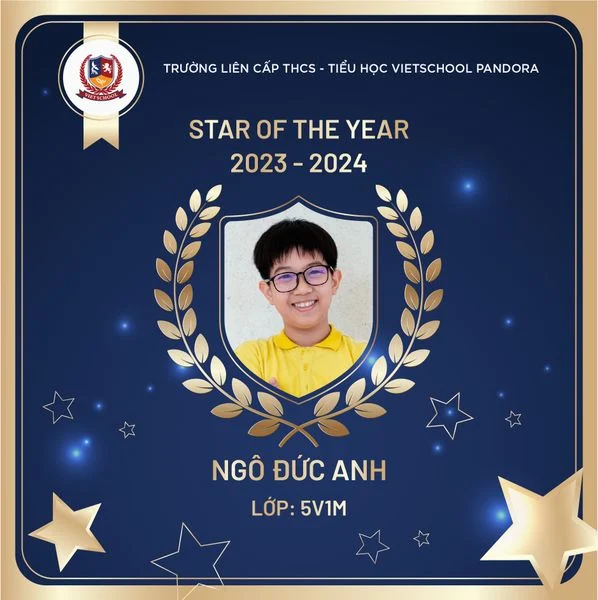 NHỮNG NGÔI SAO CỦA NĂM HỌC 2023-2024 TỎA SÁNG