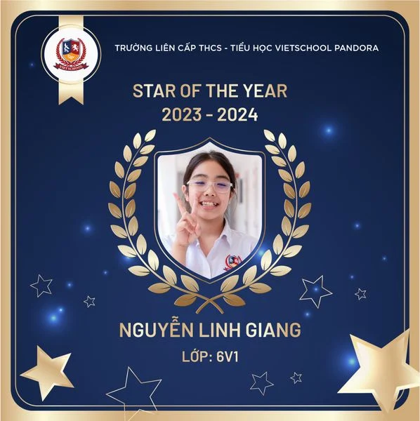 NHỮNG NGÔI SAO CỦA NĂM HỌC 2023-2024 TỎA SÁNG