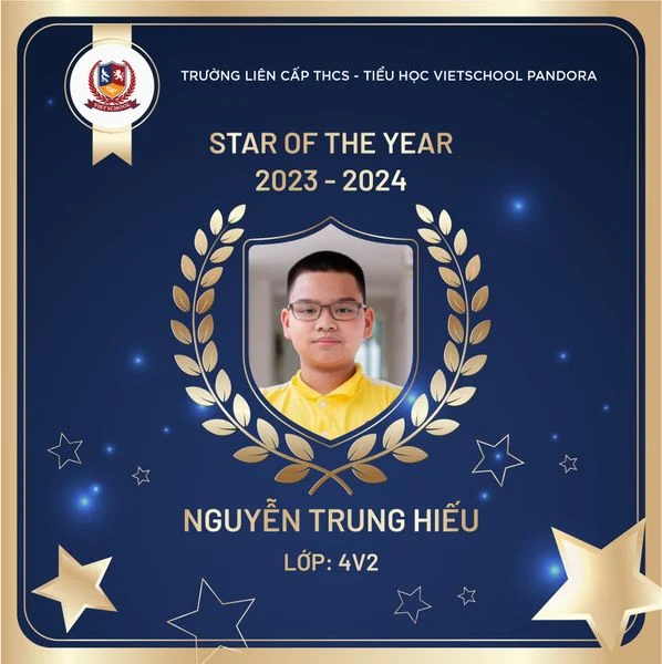 NHỮNG NGÔI SAO CỦA NĂM HỌC 2023-2024 TỎA SÁNG