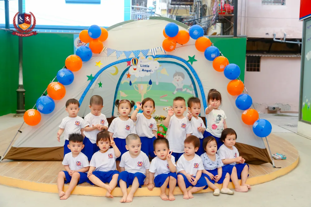 CAMPING DAY - BÉ RẠNG RỠ TRONG TỪNG KHOẢNH KHẮC