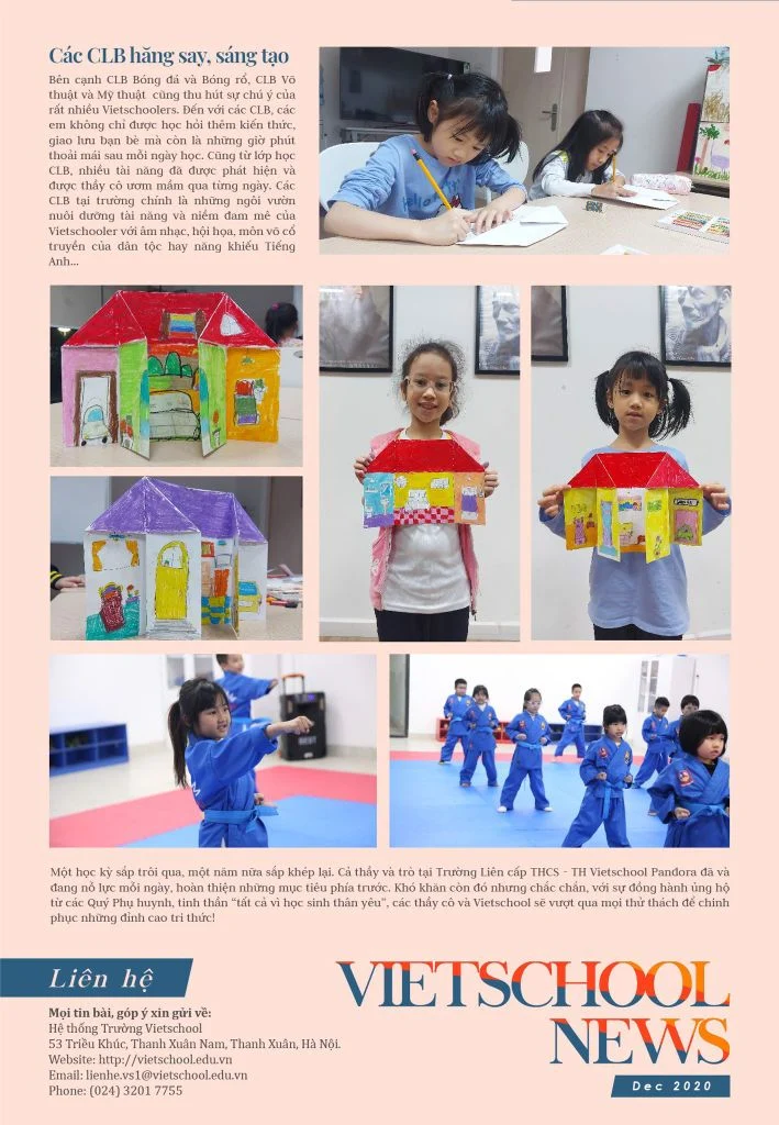 Bản tin Vietschool News số 03 - năm học 2020-2021