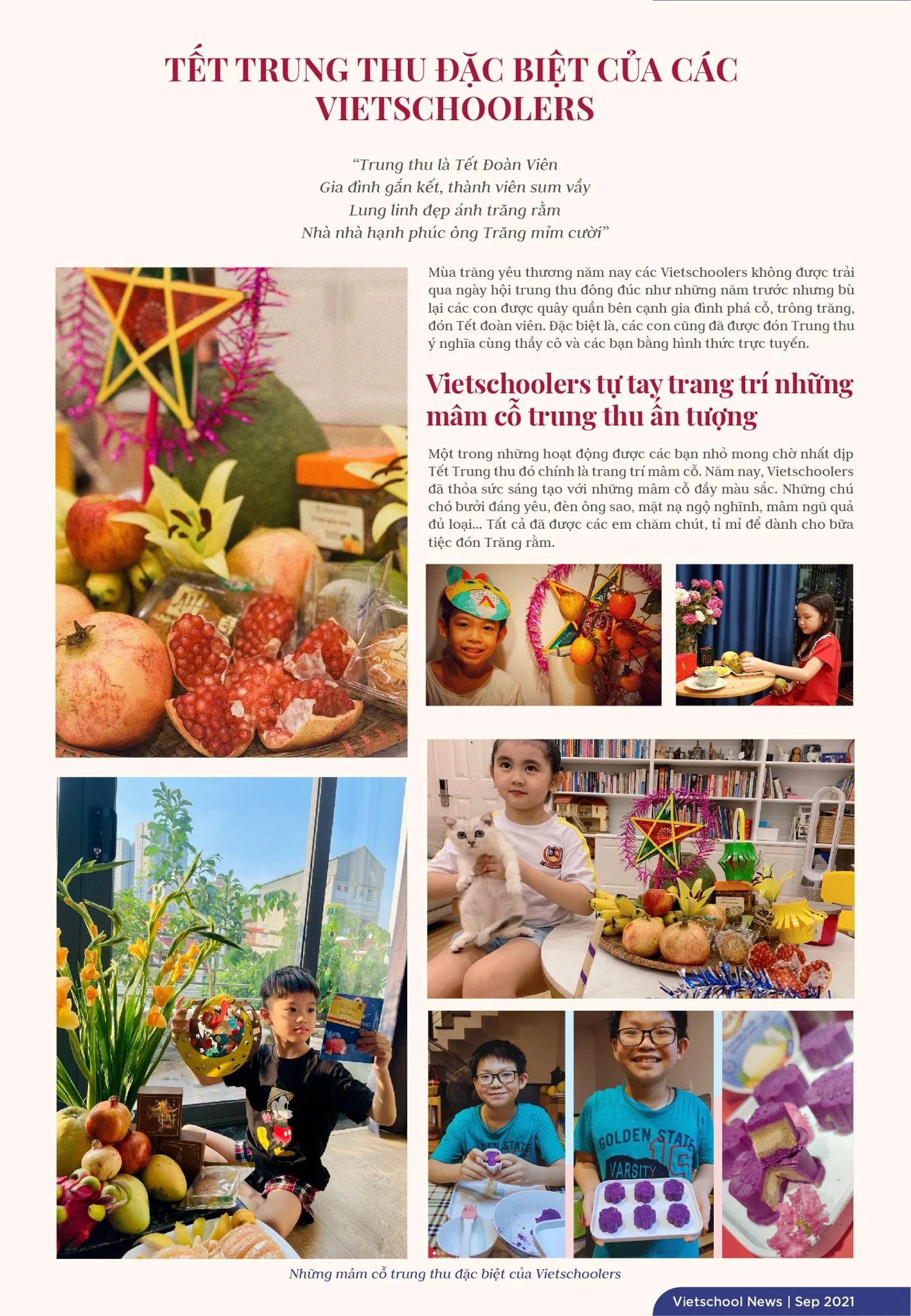 BẢN TIN VIETSCHOOL NEWS THÁNG 9.2021
