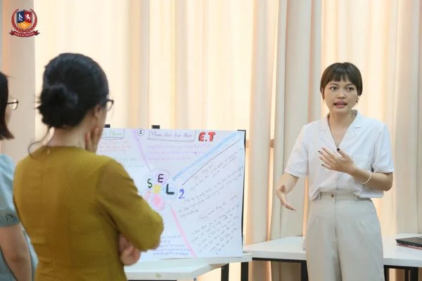 Đào tạo chuyên đề “Giáo dục cảm xúc xã hội” cho giáo viên trường Vietschool