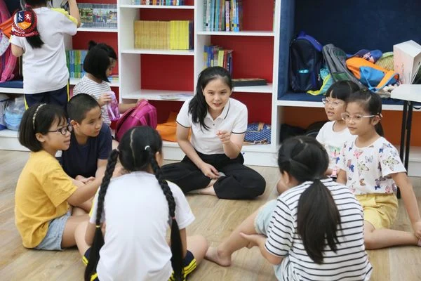 Không khí háo hức đón chào ngày Khai giảng trại hè Vietschool