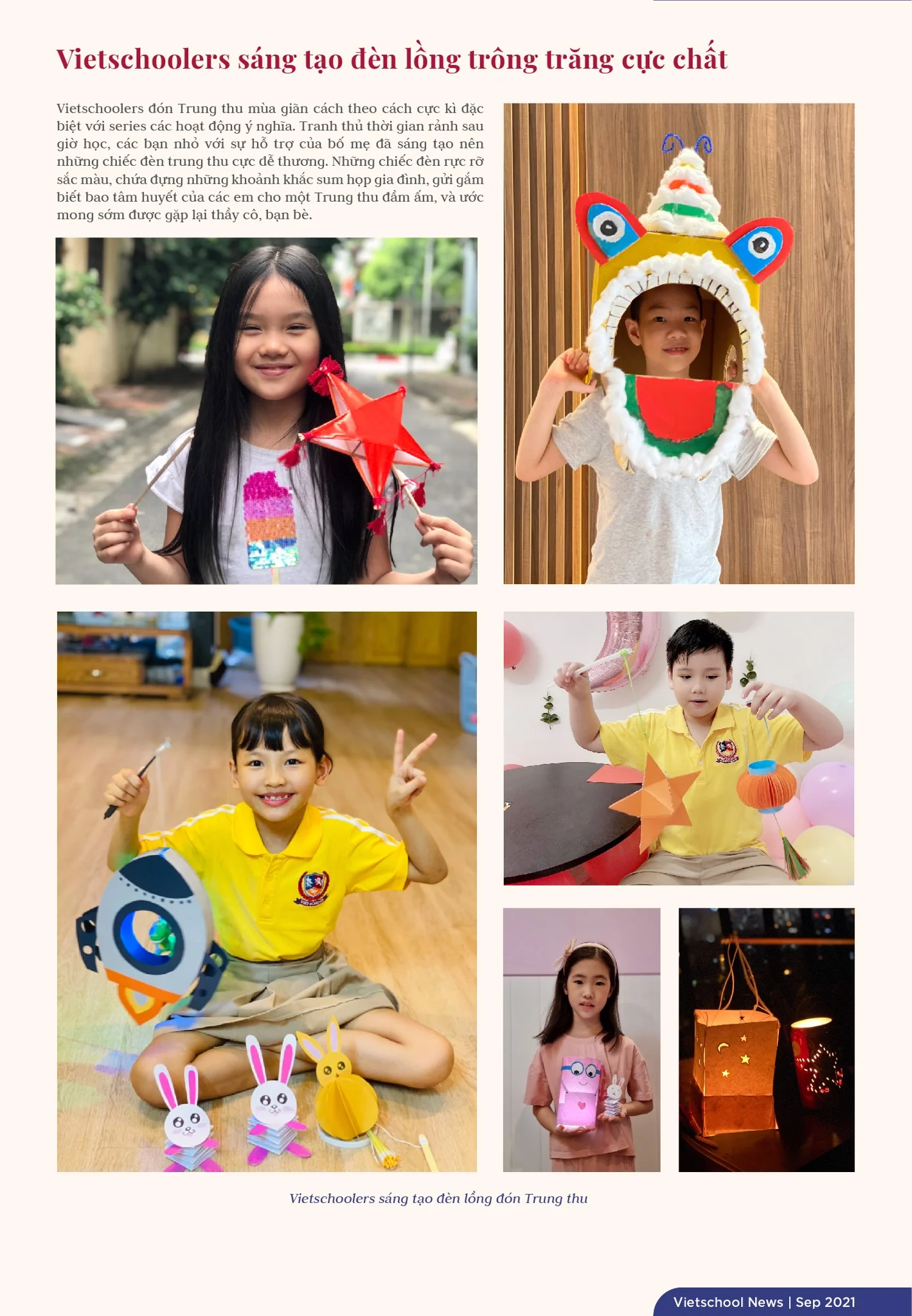 BẢN TIN VIETSCHOOL NEWS THÁNG 9.2021