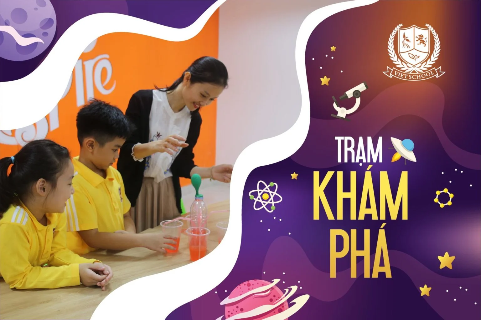 NHỮNG TRẠM “NHIÊN LIỆU” CỦA BỆ PHÓNG KHOA HỌC – SCIENCE FAIR 2019