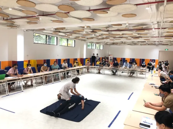 Trường Liên cấp TH-THCS Vietschool Pandora tập huấn phòng chống Covid-19