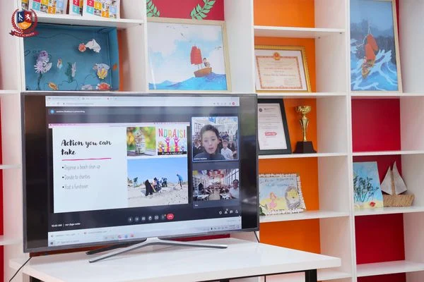 HỌC SINH VIETSCHOOL “GIAO LƯU QUỐC TẾ” VỚI TIẾT HỌC KHÔNG BIÊN GIỚI – BORDERLESS CLASSROOM