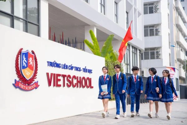 Vietschool tiên phong triển khai mô hình giáo dục khai phóng (Ảnh: Vietschool).