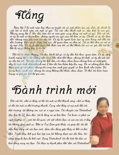 [DỰ ÁN NGỮ VĂN CUỐI NĂM] CUỐN TẠP CHÍ GỬI GẮM CHÚT “TÌNH” MÙA HẠ CỦA VIETSCHOOLERS KHỐI 7
