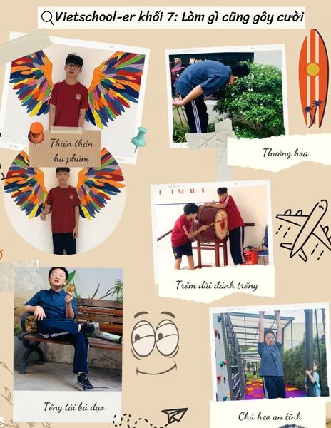 [DỰ ÁN NGỮ VĂN CUỐI NĂM] CUỐN TẠP CHÍ GỬI GẮM CHÚT “TÌNH” MÙA HẠ CỦA VIETSCHOOLERS KHỐI 7