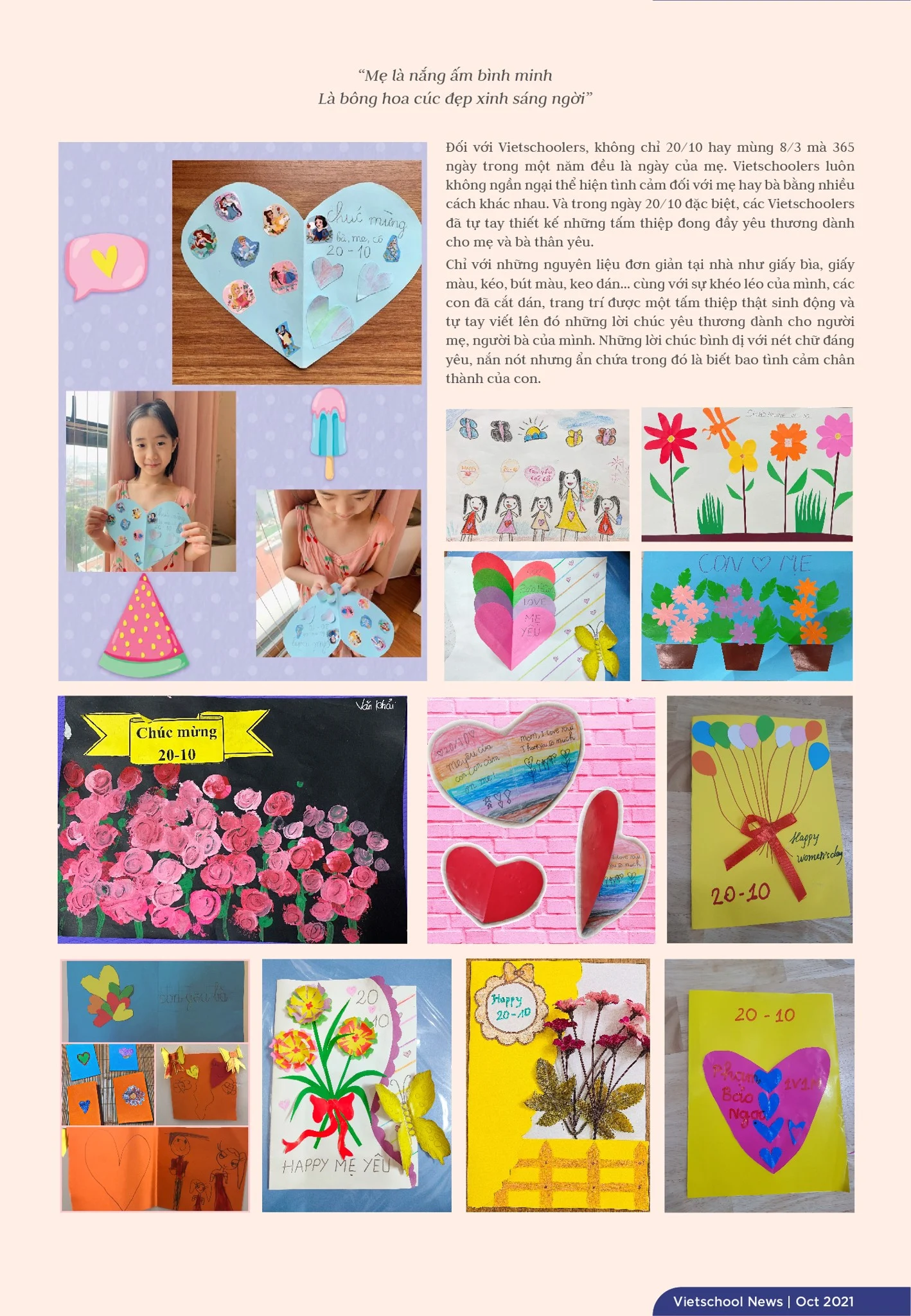 BẢN TIN VIETSCHOOL NEWS THÁNG 10.2021