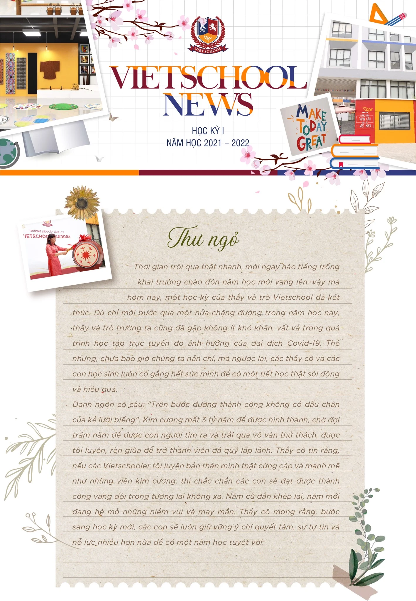 BẢN TIN VIETSCHOOL NEWS THÁNG 12.2021
