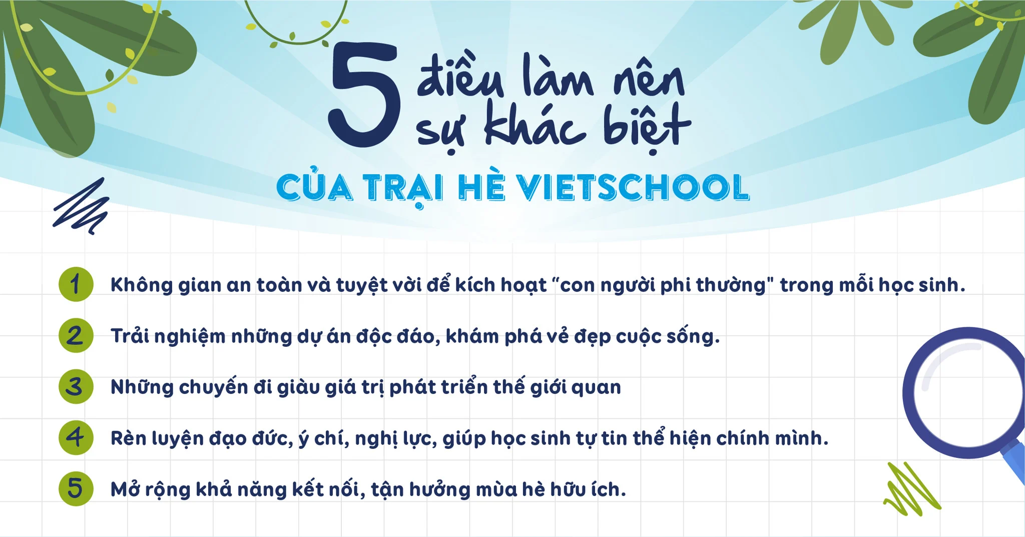 TRẠI HÈ TRẢI NGHIỆM: FANTASY SUMMER CAMP 2023