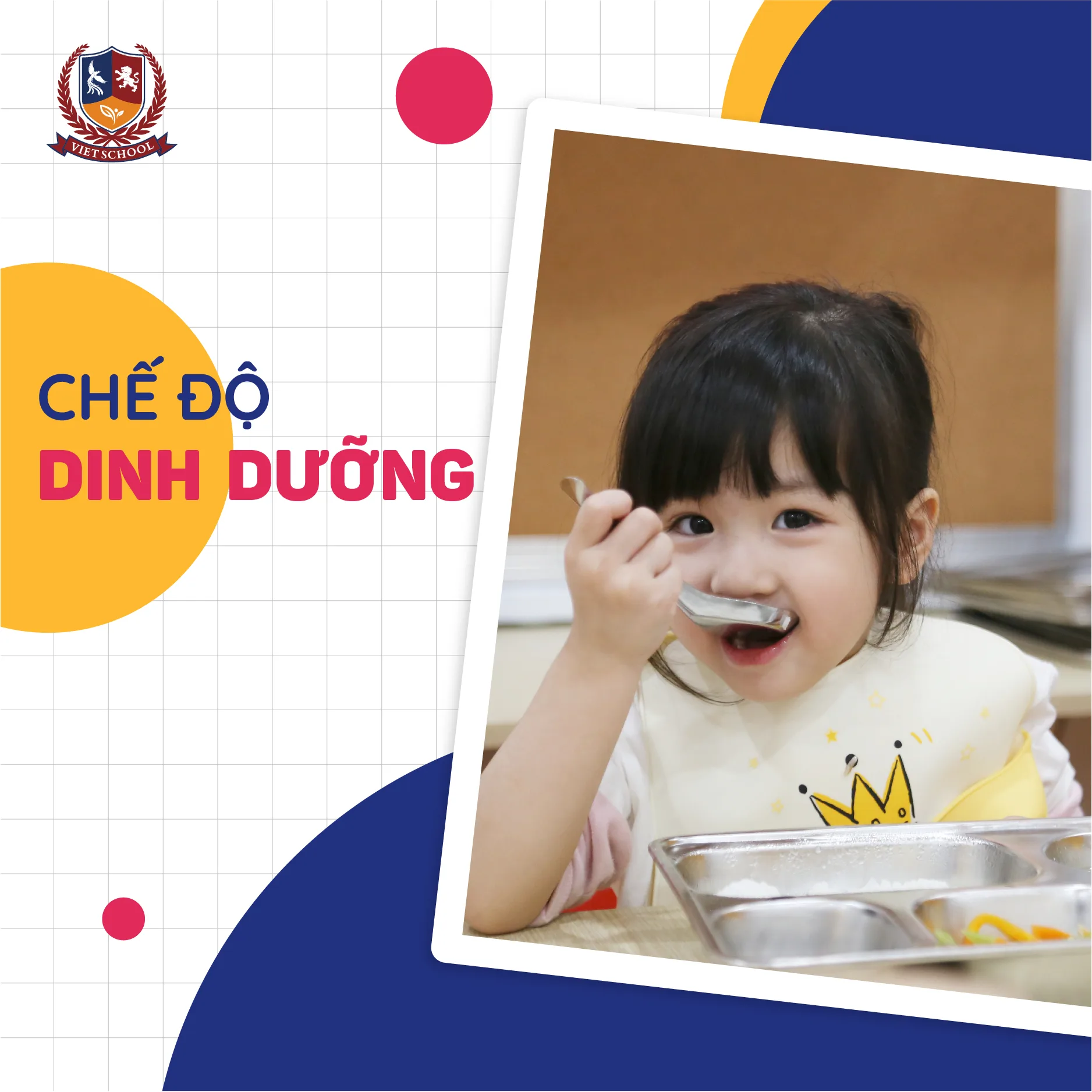 Chế độ dinh dưỡng tại trường