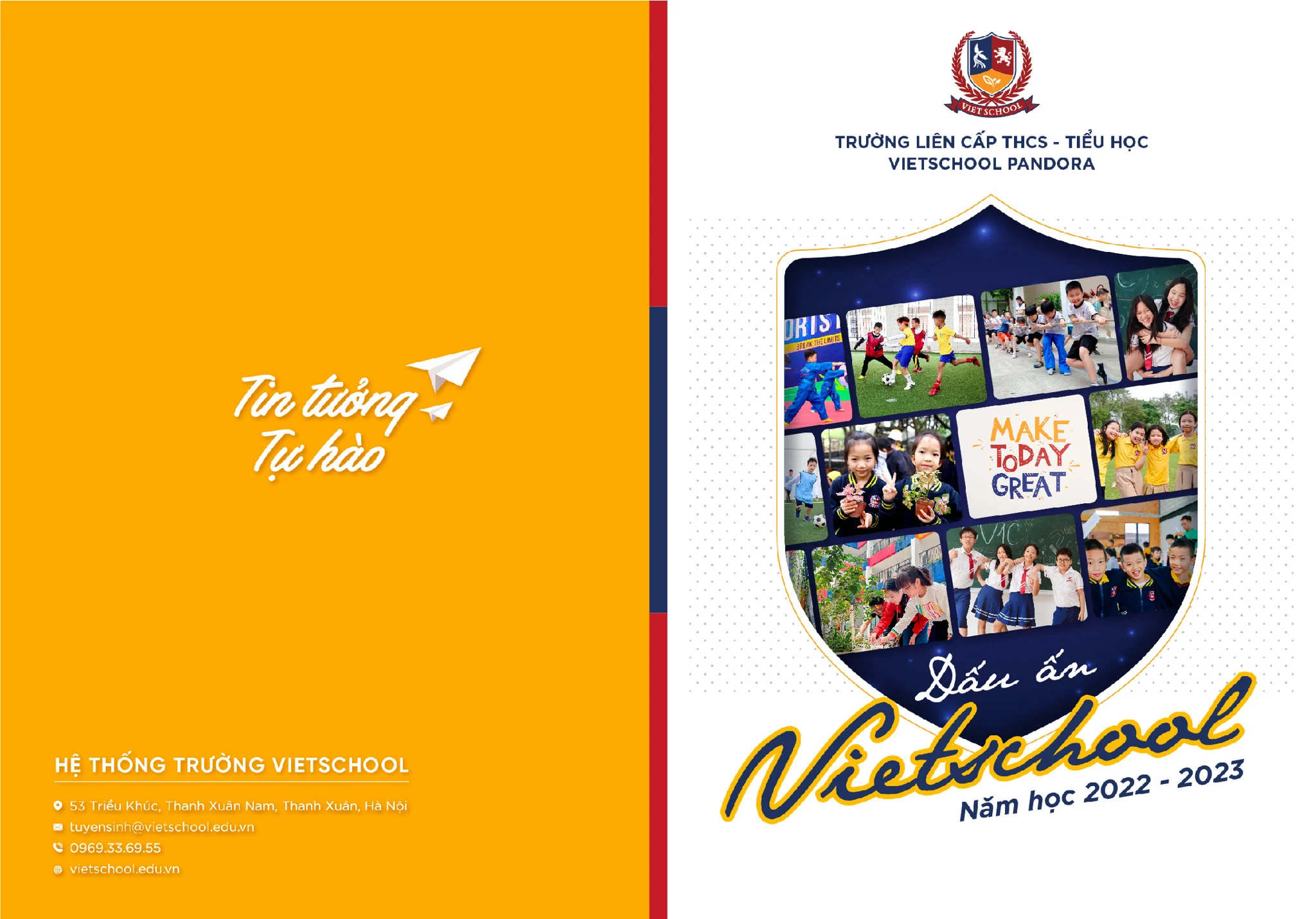 DẤU ẤN VIETSCHOOL NĂM HỌC 2022-2023