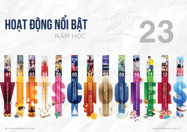 DẤU ẤN VIETSCHOOL NĂM HỌC 2022-2023