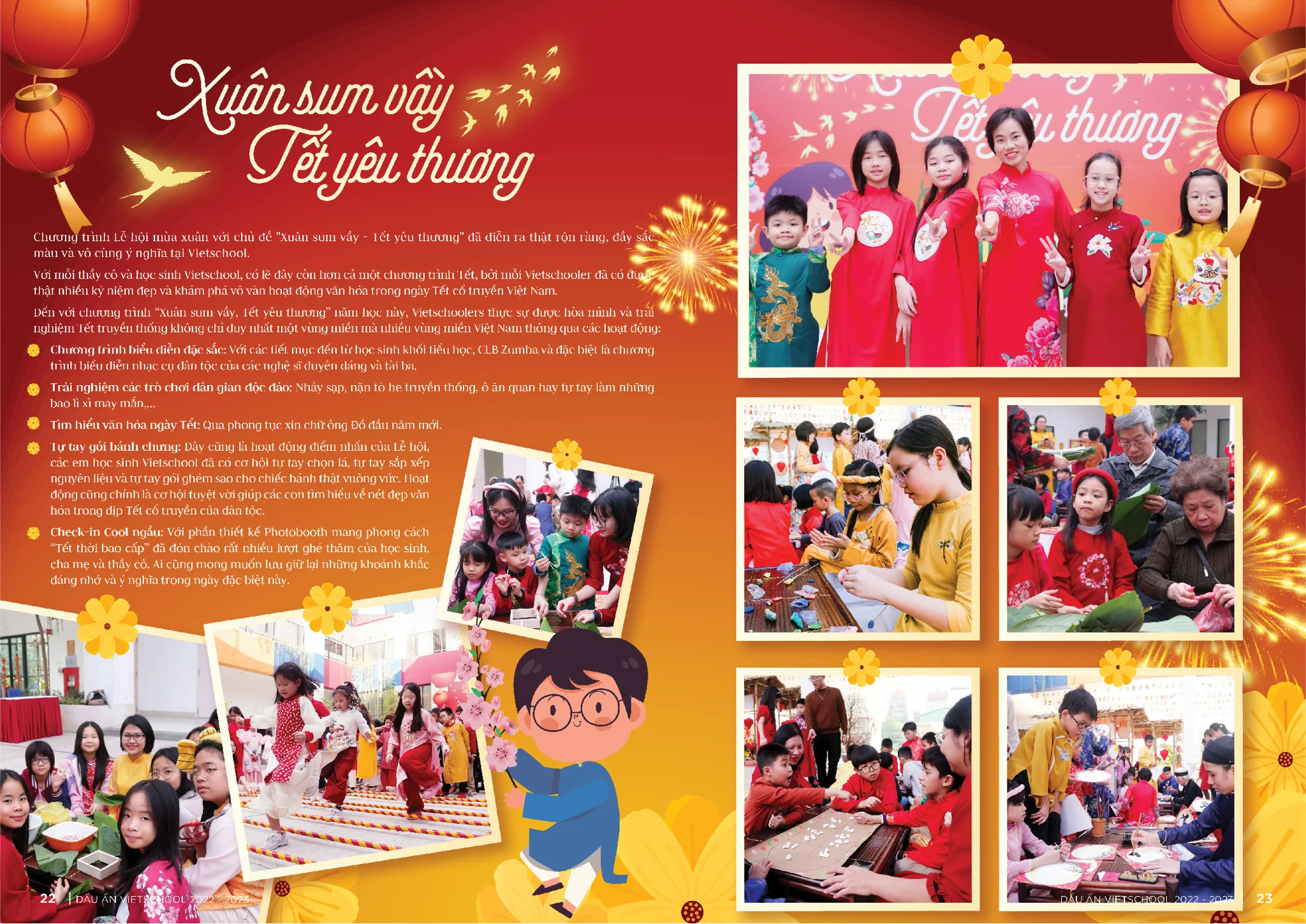 DẤU ẤN VIETSCHOOL NĂM HỌC 2022-2023