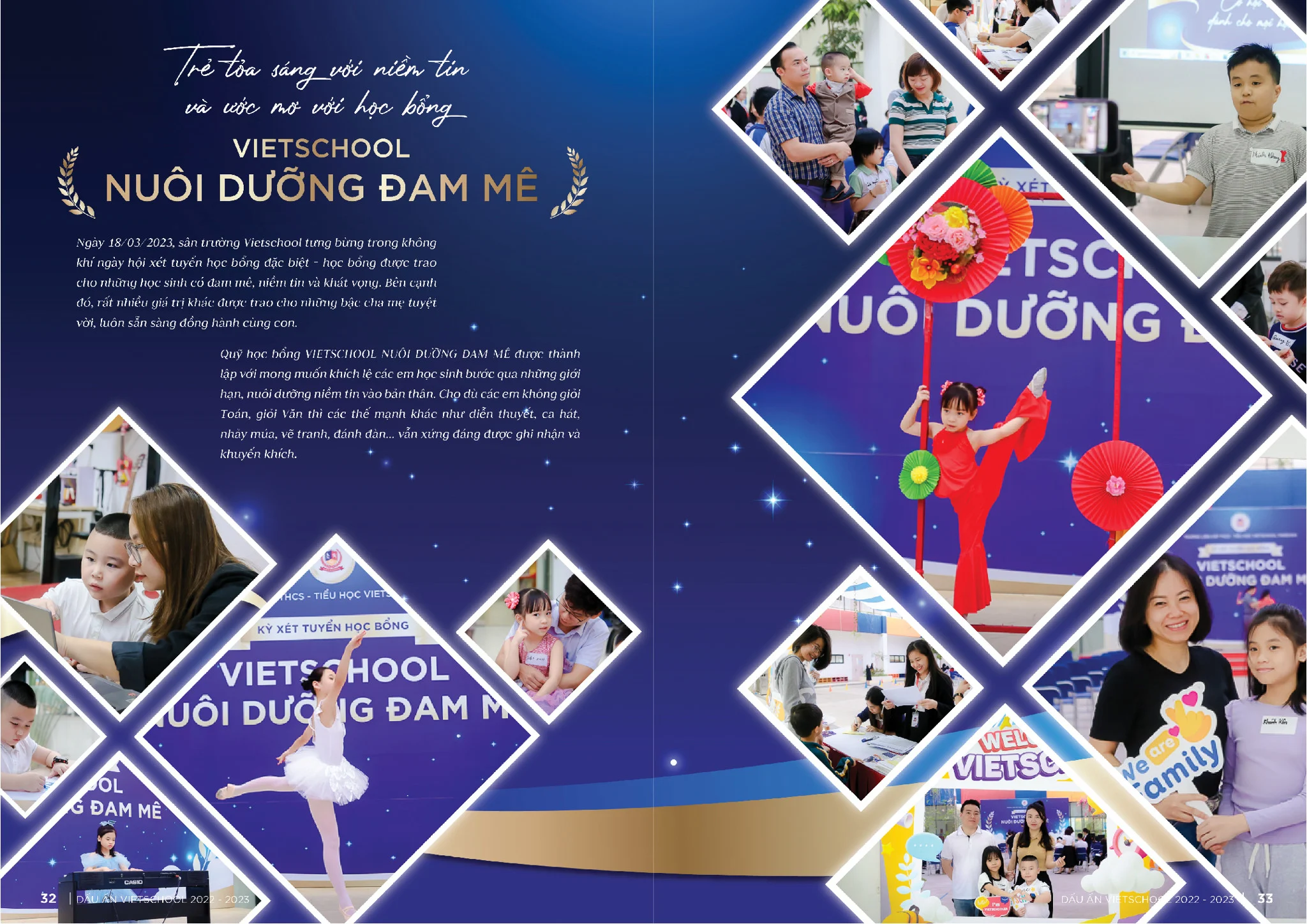 DẤU ẤN VIETSCHOOL NĂM HỌC 2022-2023