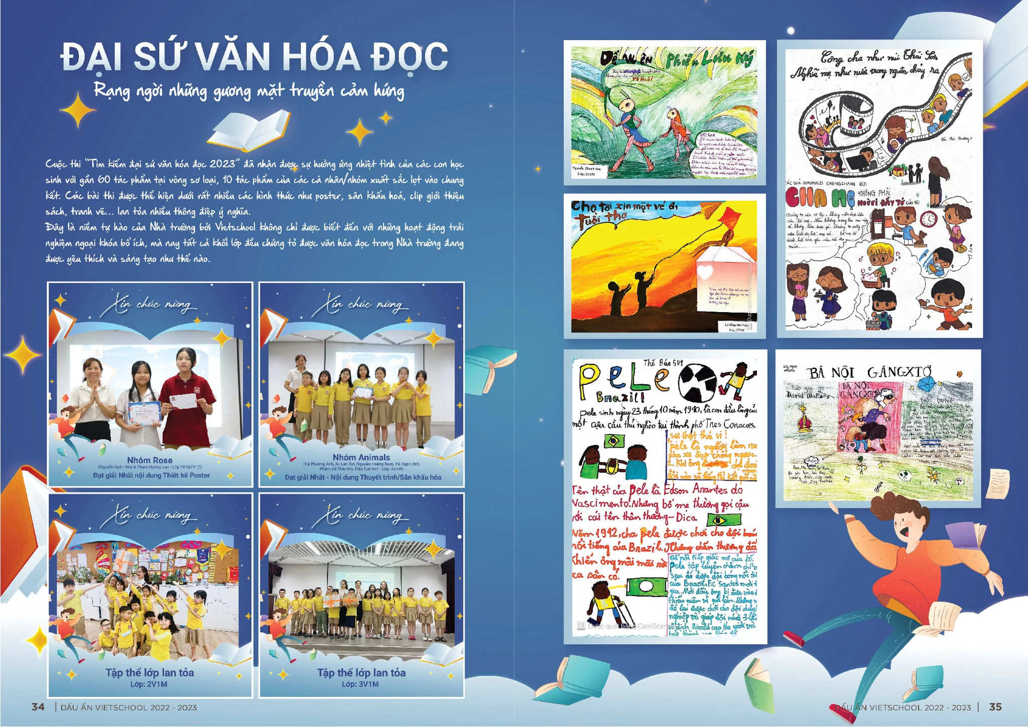 DẤU ẤN VIETSCHOOL NĂM HỌC 2022-2023