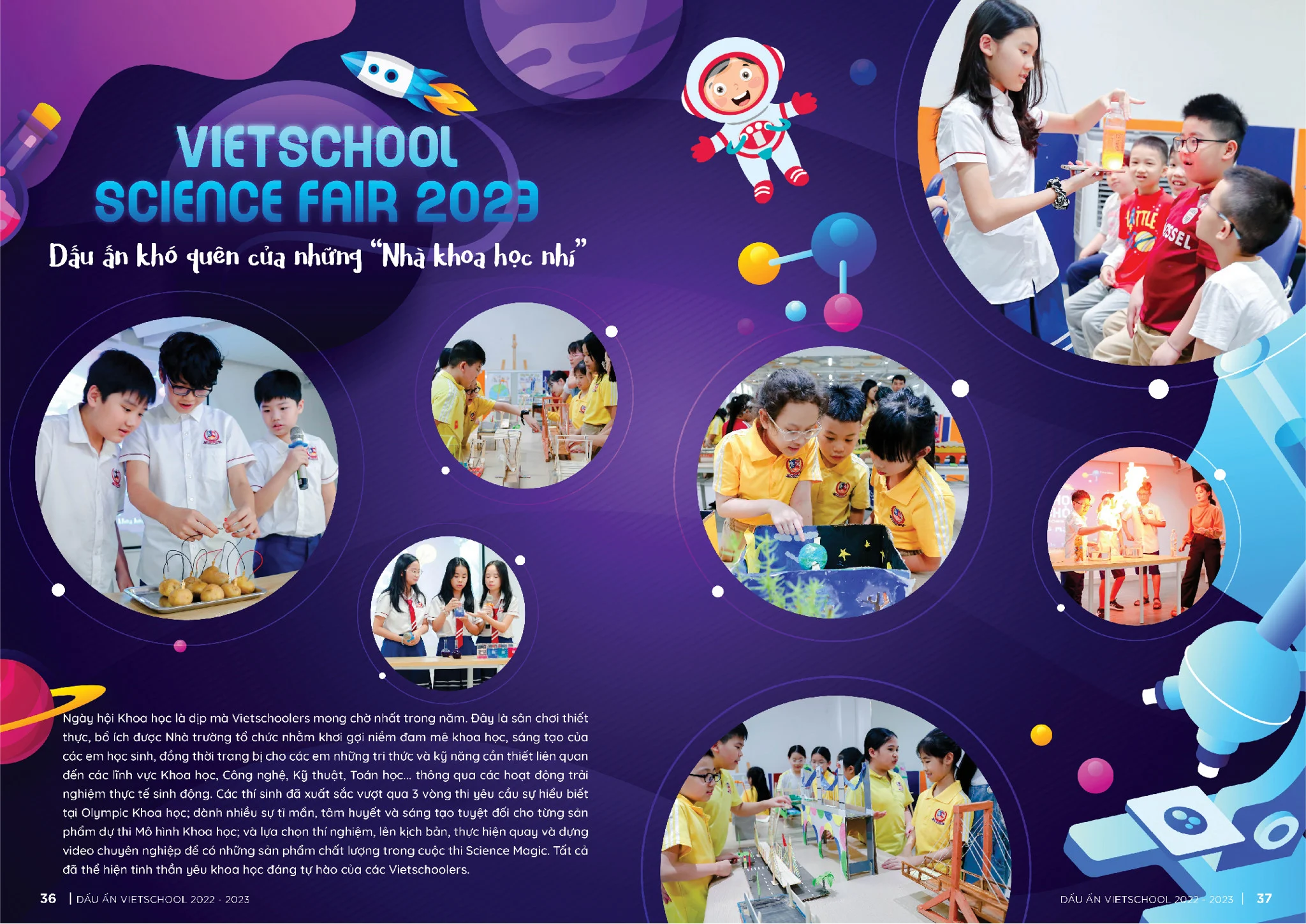 DẤU ẤN VIETSCHOOL NĂM HỌC 2022-2023