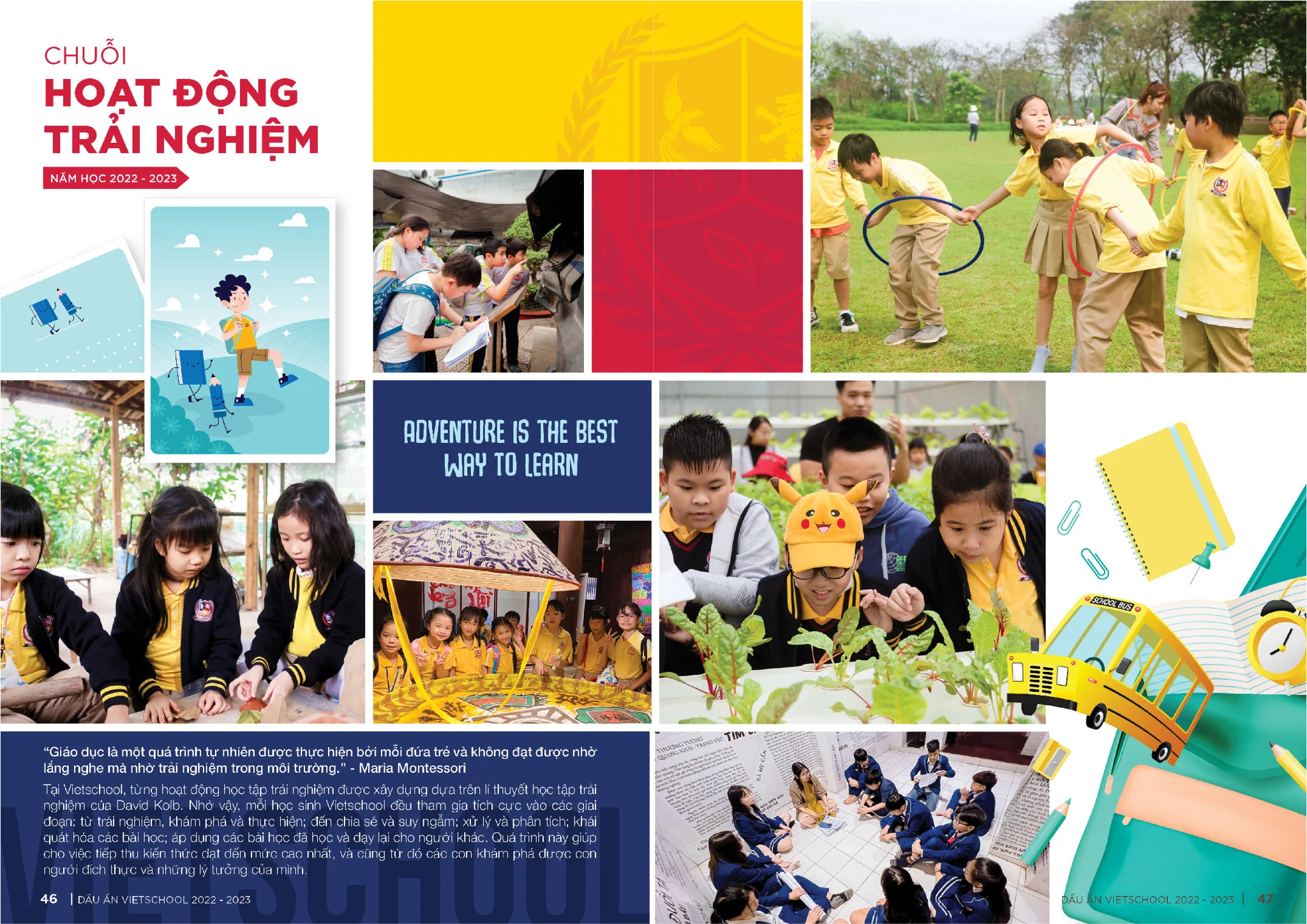DẤU ẤN VIETSCHOOL NĂM HỌC 2022-2023