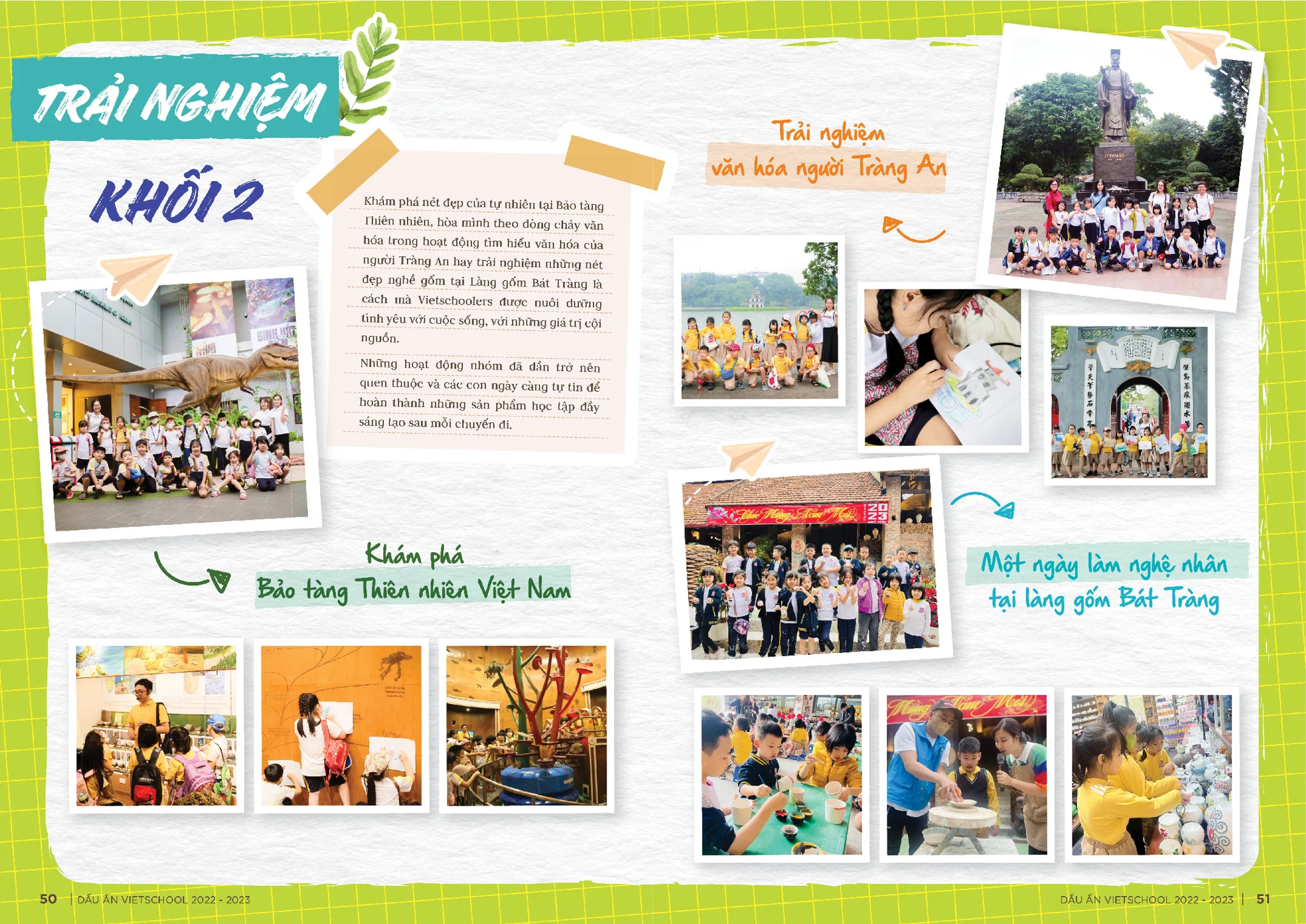 DẤU ẤN VIETSCHOOL NĂM HỌC 2022-2023