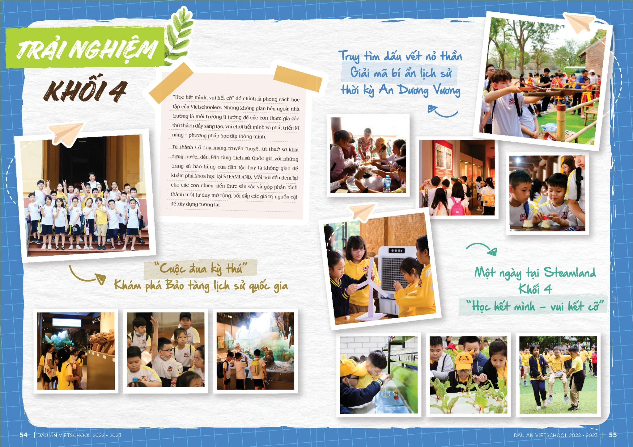 DẤU ẤN VIETSCHOOL NĂM HỌC 2022-2023