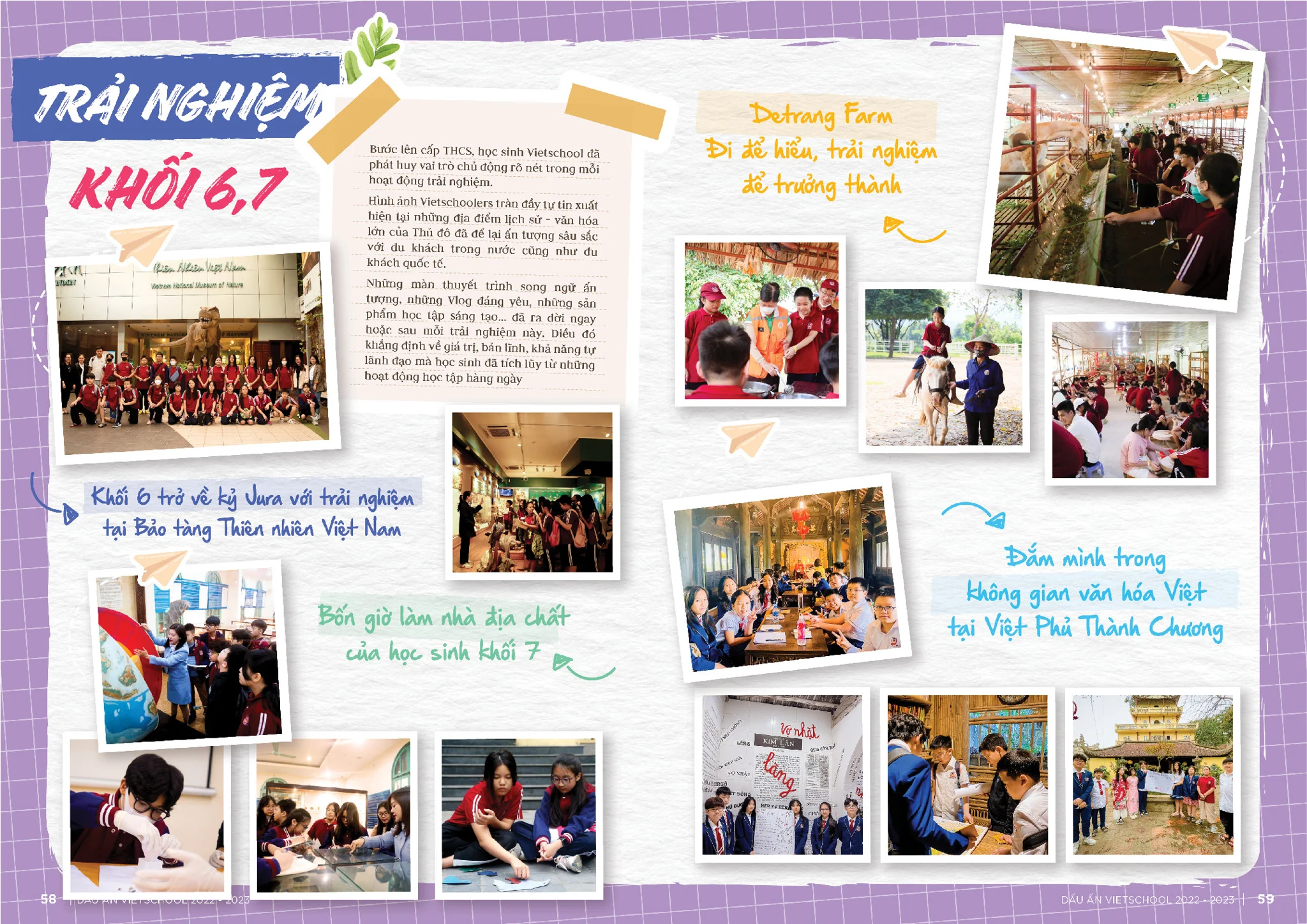 DẤU ẤN VIETSCHOOL NĂM HỌC 2022-2023