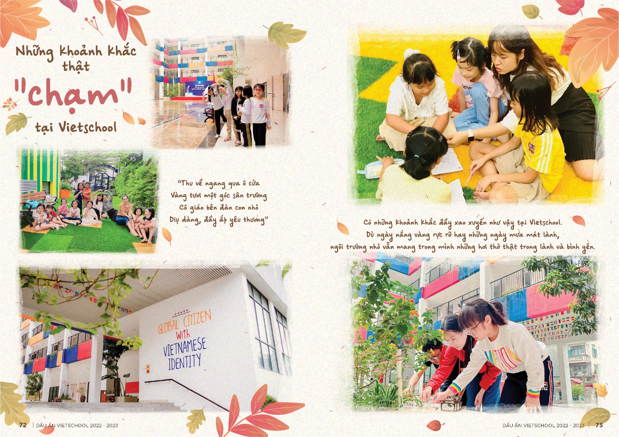 DẤU ẤN VIETSCHOOL NĂM HỌC 2022-2023