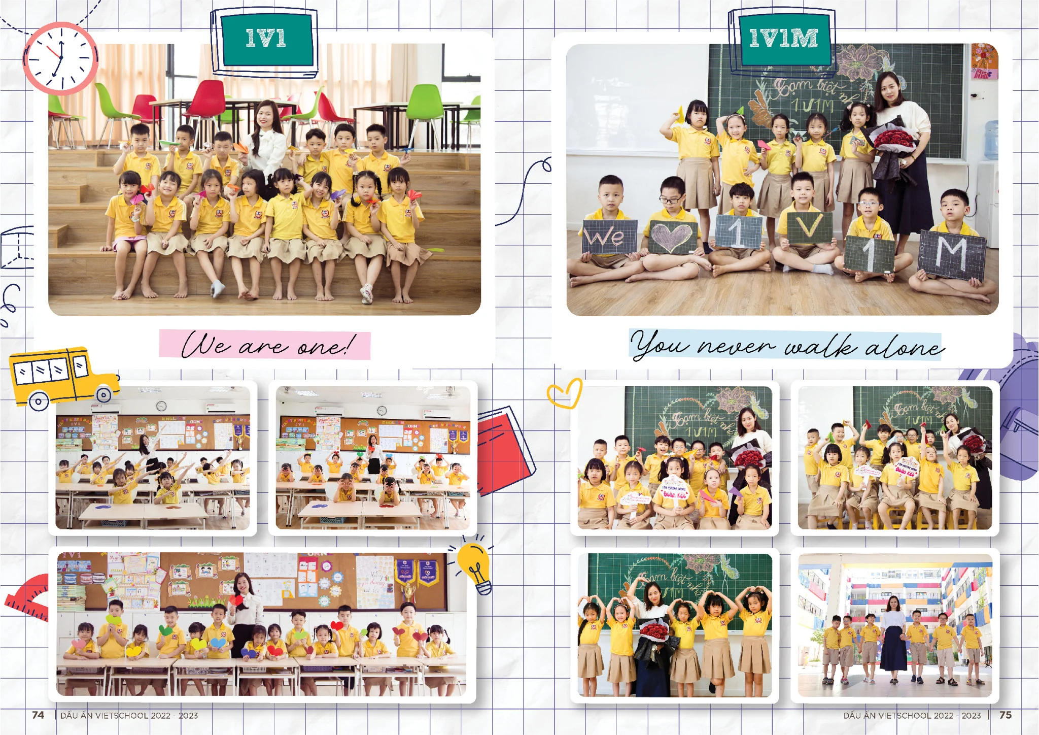 DẤU ẤN VIETSCHOOL NĂM HỌC 2022-2023