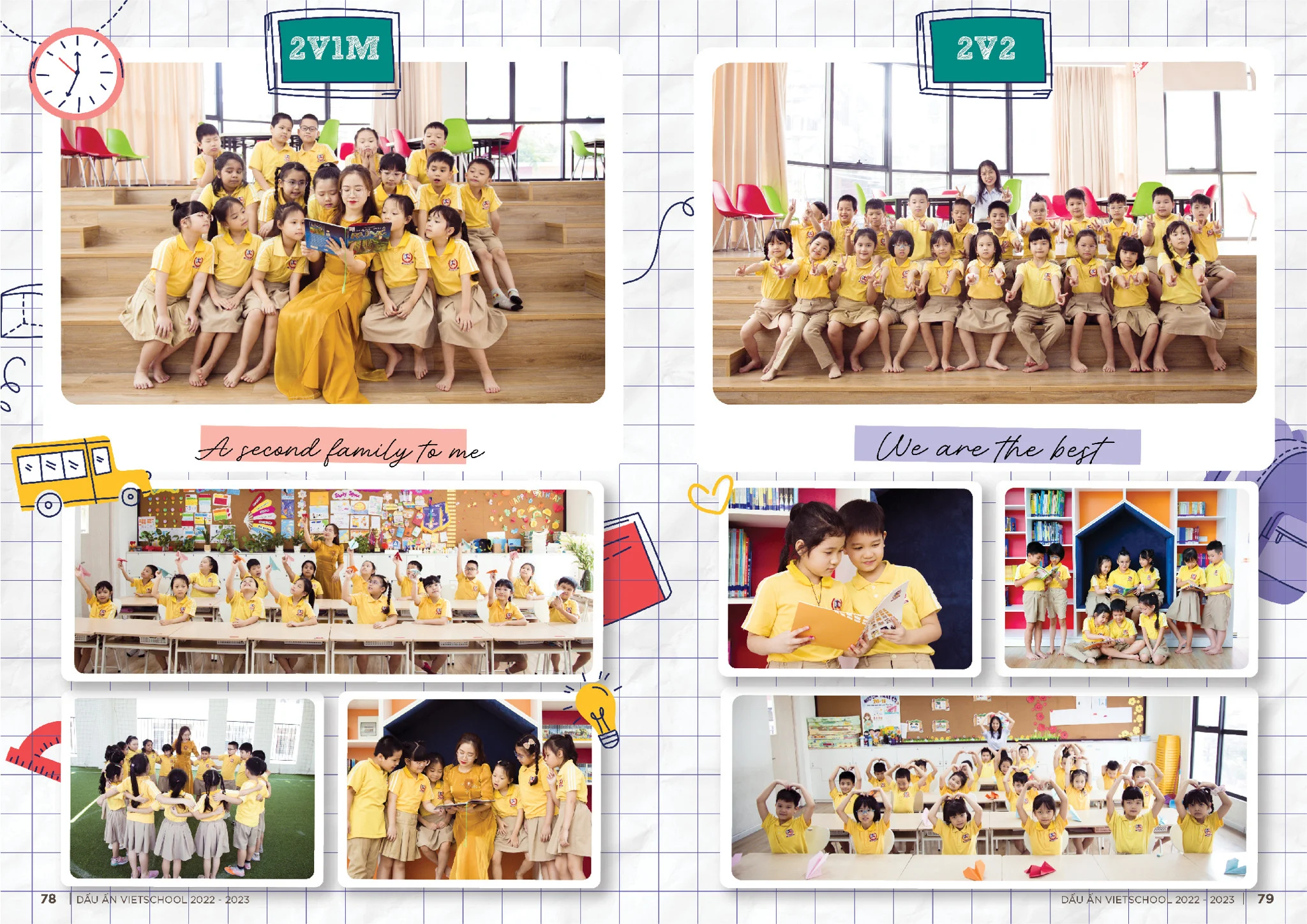 DẤU ẤN VIETSCHOOL NĂM HỌC 2022-2023